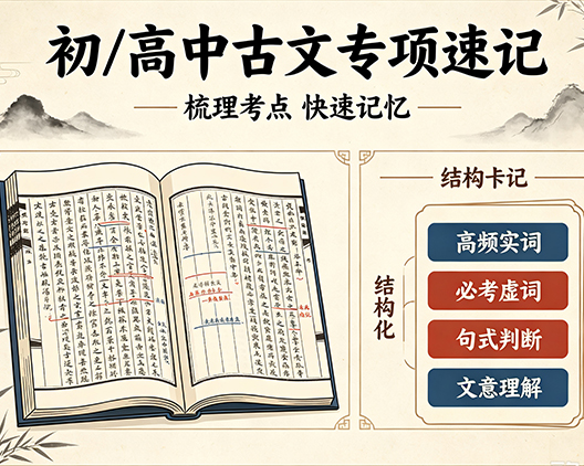 初/高中古文专项速记