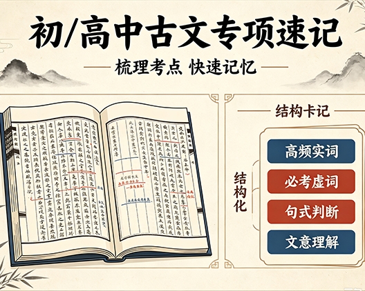 初/高中古文专项速记
